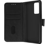 Custodia per Oppo A16, A16s e A54s con Portacarte e Funzione Supporto Nera