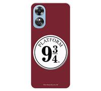 Custodia per OPPO A17 Ufficiale di Harry Potter Anden 9 3/4 per proteggere il tuo cellulare Cover OPPO in silicone flessibile con licenza ufficiale di Harry Potter