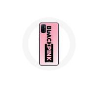 Custodia per Oppo A53 Blackpink Gruppo K-pop Logo Nero Rosa Sfondo Rosa