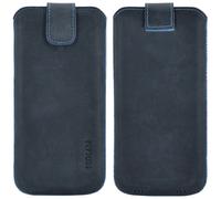 Custodia per Oppo A53s Borsa Protettiva Cover Vera Pelle Suncase + IN Silicone