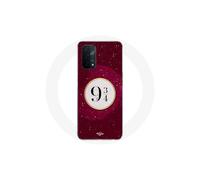 Custodia per Oppo A54 5G - Harry Potter - binario 9 3/4 - Flessibile - Rosso - Protezione