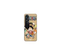 Custodia per Oppo A58 Manga animato One Piece Straw Hat Crew