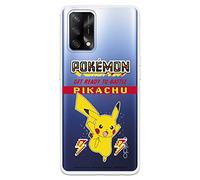 Custodia per OPPO A74 4G ufficiale Pokémon, Get Ready To Battle per proteggere il tuo cellulare. Cover per OPPO in silicone flessibile con licenza ufficiale Pokémon,