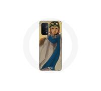 Custodia per Oppo A74 5G - MANIACASE - Anime Coby One Piece Fanart - Morbida - Unisex - Bianco