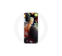 Custodia per Oppo A74 5G - MANIACASE - One Piece - Zoro - Buon Natale - Morbida