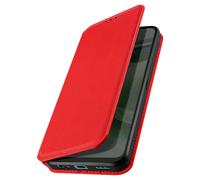 Custodia per Oppo A9 2020 copertina portacarte supporto magnetica rossa