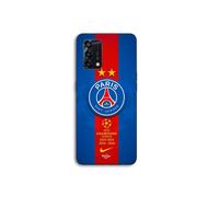 Custodia per Oppo A95 Logo PSG Campione doppia leggenda nike rossa e blu Maniacase