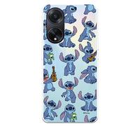Custodia per OPPO A98 5G Ufficiale di Lilo & Stitch Patron Trasparente per proteggere il tuo cellulare. Custodia per OPPO in silicone flessibile con licenza ufficiale Disney