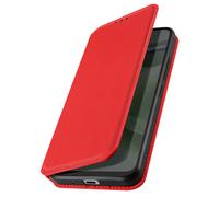 Custodia per Oppo Find X5 copertina portacarte supporto magnetica rossa