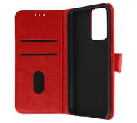 Custodia per Oppo Find X5 lite copertina portacarte funzione supporto rossa