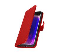 Custodia per Oppo Find X5 lite copertina portacarte funzione supporto rossa