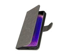 Custodia per Oppo Find X5 Pro copertina portacarte funzione supporto Grigia
