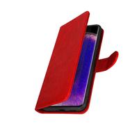 Custodia per Oppo Find X5 Pro copertina portacarte funzione supporto rossa