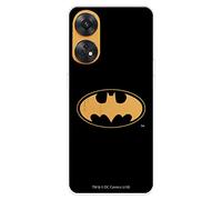 Custodia per OPPO Reno 8T Ufficiale DC Comics Batman Logo Trasparente per proteggere il tuo cellulare Cover OPPO in Silicone Flessibile con Licenza Ufficiale DC Comics