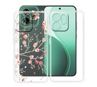 Custodia per Oppo Reno14 FS 5G (6.67"), 2 Pezzi Ultra Sottile Morbida Silicone TPU Anti-Graffio Case, per Oppo Reno14 FS 5G Cover Protezione Anti-Caduta - Trasparente + WM84