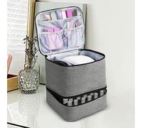 Custodia per organizer per smalti e asciuga unghie, borsa per riporre smalti per