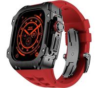 Custodia per orologi in acciaio inossidabile in stile RM+kit mod con fascia orologio in gomma ， per ultra 8 49 mm modifica fai -da -te sport sostituzione in gomma orologio k kit kit di kit moder