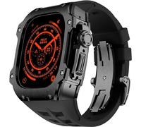 Custodia per orologi in acciaio inossidabile in stile RM+kit mod con fascia orologio in gomma ， per ultra 8 49 mm modifica fai -da -te sport sostituzione in gomma orologio k kit kit di kit moder
