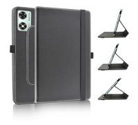 Custodia per OUKITEL OT8, DOOGEE U11, DOOGEE U11 Pro, Blackview Tab 90 WiFi, Alldocube iPlay 60 Lite PU Pelle Girevole 360° Rotante 11" - Nero