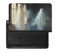 Custodia per passaporto con fantasma horror gotico con slot per carte di credito, custodia per passaporto da viaggio, Stile:, Taglia unica
