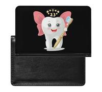 Custodia per passaporto con fata dei denti e scomparti per carte di credito, custodia per passaporto da viaggio, Stile:, Taglia unica