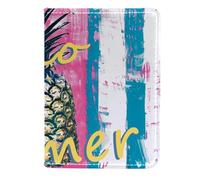 Custodia per passaporto, custodia per passaporto, custodia per passaporto, custodia per passaporto, Hello Summer Pineapple, modello1626, 11.5x16.5cm/4.5x6.5 in
