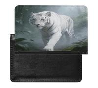 Custodia per passaporto da donna e uomo, sottile, da viaggio, organizer per documenti d'identità, porta carte d'identità, custodia in pelle PU, porta passaporto, porta carte di credito