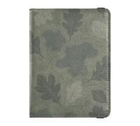 Custodia per passaporto da viaggio vintage con foglie autunnali custodia per passaporto per donne e uomini con slot per carte