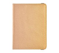 Custodia per passaporto e carte di vaccino in pelle sfumata arancione e giallo custodia per passaporto custodia impermeabile, Gradiente giallo-arancio, 1 size