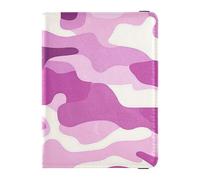 Custodia per passaporto e vaccino, in pelle mimetica, con blocco RFID, per uomini e donne, impermeabile