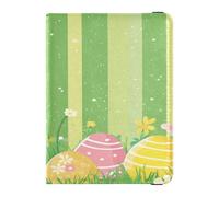 Custodia per passaporto in pelle PU Combo ultra sottile portafoglio porta passaporto per donne e uomini organizer per documenti accessori da viaggio Pasqua uova di Pasqua orecchie di coniglio