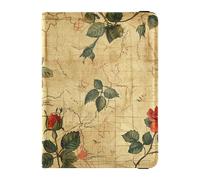 Custodia per passaporto in pelle vintage retrò rossa rosa per il supporto della carta di vaccino da viaggio Combo custodia per passaporto custodia a portafoglio per uomo impermeabile