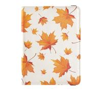 Custodia per passaporto per viaggi autunno foglie d'acero custodia per passaporto per donne uomini con slot per carte