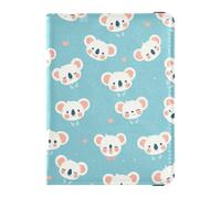 Custodia per passaporto per viaggi in stile cartone animato koala Bears custodia per passaporto per donne e uomini con slot per carte