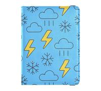 Custodia per passaporto, per viaggi, tempi, passaporto, per donne e uomini, con slot per carte di credito