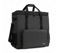 Custodia per PC a doppio strato per computer desktop, borsa da viaggio per chassis PC, tastiera, mouse