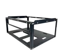 Custodia per PC compatta - telaio di mini torre elegante, cornice desktop | Design ventilato moderno, tema di configurazione gioco, funzionalità filtro della polvere, struttura