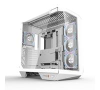 Custodia per PC Medio Torre Darkflash DY470 (bianco)