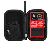 Custodia per pedali Boss di dimensioni standard, borsa compatibile con pedale accordatore cromatico Boss DS-1/BOSS TU-3/CH-1/CS-3/NS-2, custodia rigida da viaggio (nero)