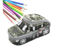 Custodia per penna automobilistica - busta con cerniera da corsa | borsa di cancelleria per camion | Porta a elegante per forniture per ufficio Disegno per bambini Organizzatore di s