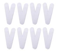 Custodia per Penna e Matita Trasparente Satinata, Protezione Antigraffio | Plastica Bianca, Confezione da 25 Pezzi, per Penne e Matite, Formato Singolo, Accessorio Pratico