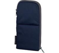 Custodia per penna Kokuyo Japan Neo Critz Flat 195 mm Navy F-VBF160-1