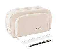 Custodia Per Penne Borsa Porta Cancelleria Trucco E Materiale Scolastico | Astuccio con Cerniera Borsello Portaoggetti per Scuola, Università, Asilo, Zaino, Viaggio, Studente,