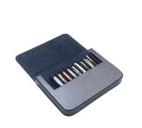 Custodia per penne stilografiche in pelle con 12 scomparti, realizzata a mano, stile vintage, stampa Crazy Horse, custodia protettiva per penne in pelle, custodia protettiva per penne, confezione