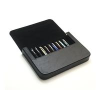 Custodia per penne stilografiche in pelle con 12 scomparti, realizzata a mano, vintage, stampa Crazy Horse, custodia protettiva per penne in pelle, custodia protettiva per penne, confezione regalo