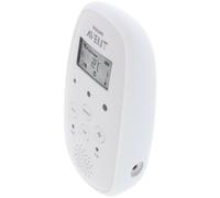 Custodia per Philips Avent SCD713 Borsa Protettiva Babyphone TPU Gomma Bianca