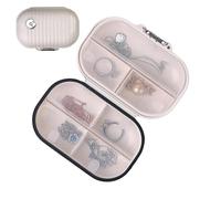 Custodia per pillole - 64G/ 44G Piccola Scatola per pillole leggere Mini Compact, Grandi Medicinali, Organizzatore di vitamine per viaggiare | Caso di Meds portatile, organizzatori di farmaci