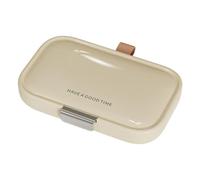 Custodia per pillole da viaggio: tenuta forte organizzatore di pillole settimanali con 7 custodie indipendenti - Dispenser portatile per pillole piccole con cordino in silicone per pillole,