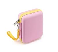 Custodia per plettri per chitarra, Borsa porta plettro for chitarra Custodia for plettro Custodia portatile for plettri for chitarra Custodia for plettro for chitarra(Pink leather)