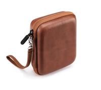 Custodia per plettri per chitarra, Borsa porta plettro for chitarra Custodia for plettro Custodia portatile for plettri for chitarra Custodia for plettro for chitarra(Brown leather)